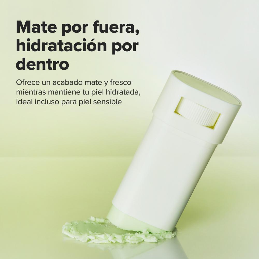 MATTE SUN STICK: MUGWORT + CAMELIA - NON-GREASY SUN PROTECTION (PROTECTOR SOLAR EN BARRA)